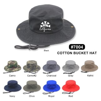 Pre-Washed Bucket/Safari Hat (7004)