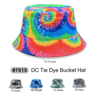 Tie Dye Premium Bucket Hat (7015)