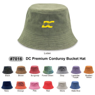 Corduroy Bucket Hat (7016)