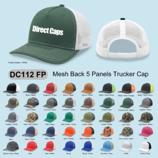 5 Panel 112FP Premier Trucker Cap(DC112FP)
