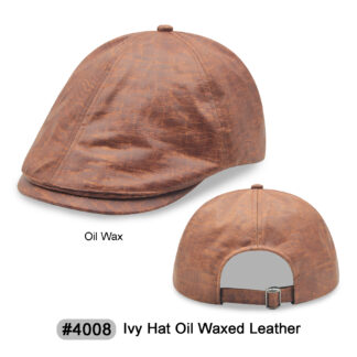 Ivy Cap - Oil Waxed Leather (4008)