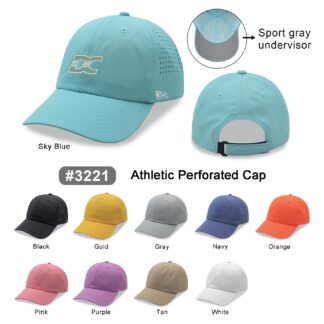 Athletic Perforated Cap (3221)