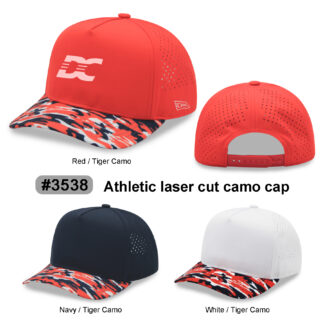 Athletic Camo Bill Trucker cap (3538)