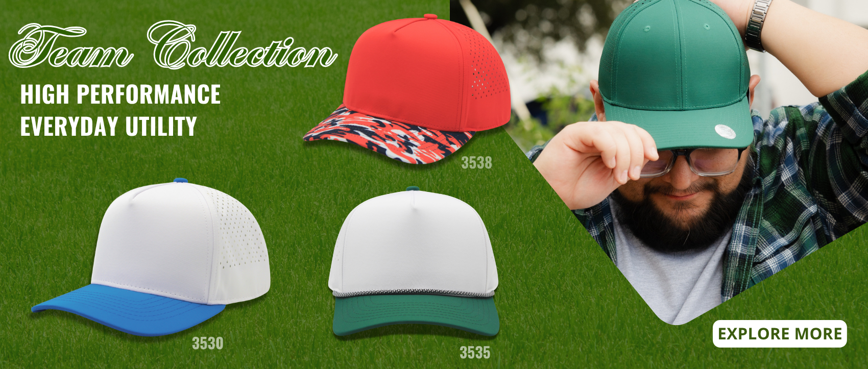 Green And White Modern Golf Lesson Banner 2